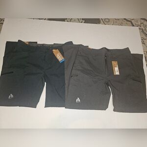 2 Eddie Bauer First Ascent Guides Day Off Pants 36x30 Hiking NEW